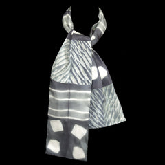 Pieced Silk Scarf