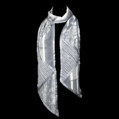 Pieced Silk Scarf
