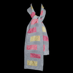 Pieced Silk Scarf