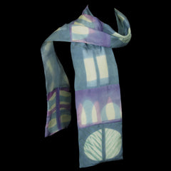 Pieced Silk Scarf