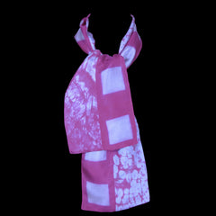 Pieced Silk Scarf