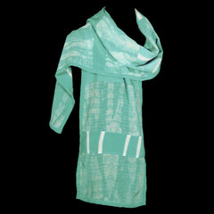 Pieced Silk Scarf