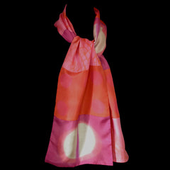 Pieced Silk Scarf