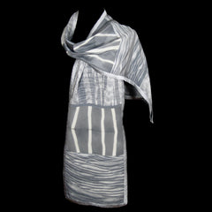 Pieced Silk Scarf